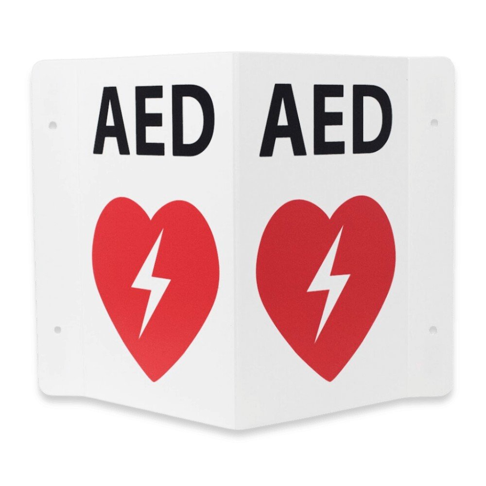 AED Package - Double Sided AED Sign
