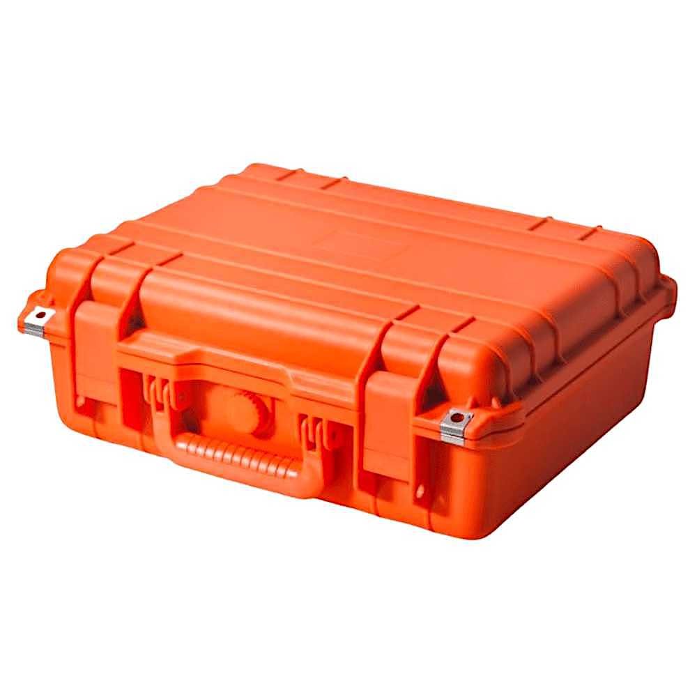 orange universal waterproof aed case
