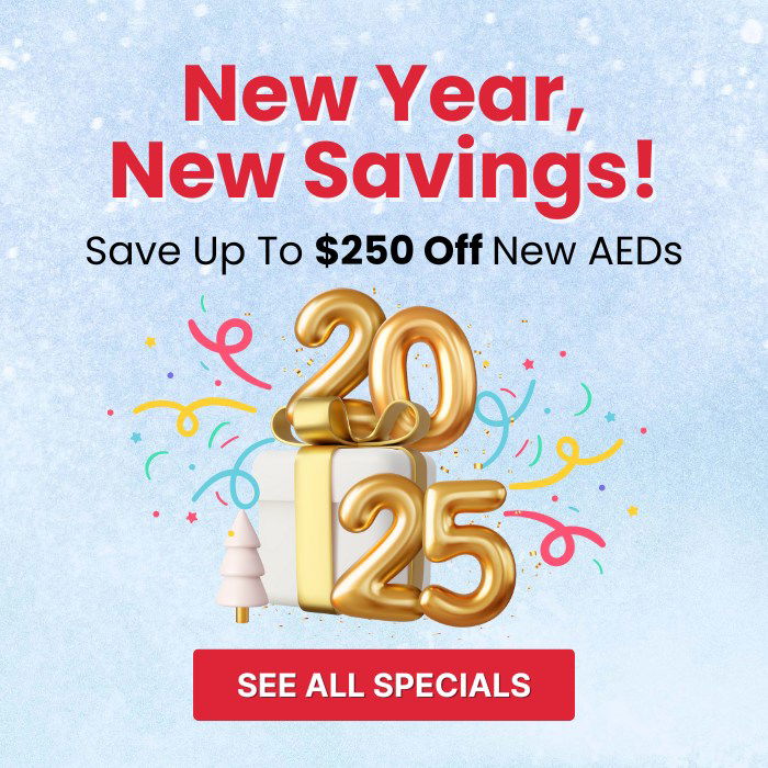 AED Defibrillator Machine - New Year Sale - Buy An AED Defibrillator At A Discounted Price