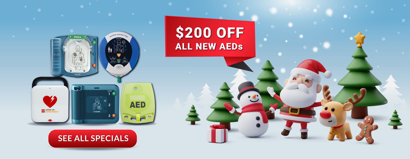 Buy an AED Device - Holiday AED Sale