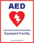 AED Equipped Decal / Sticker