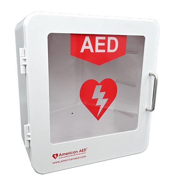 AED Package - American AED Premium Wall Cabinet