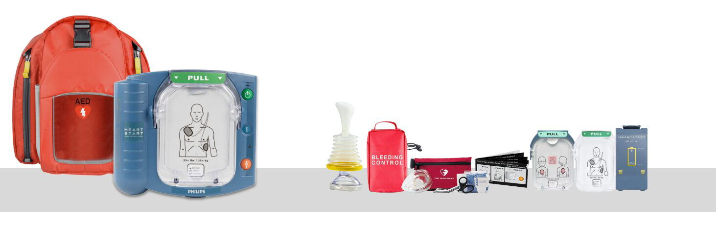 American AED Boys & Girls Club Mobile AED Package