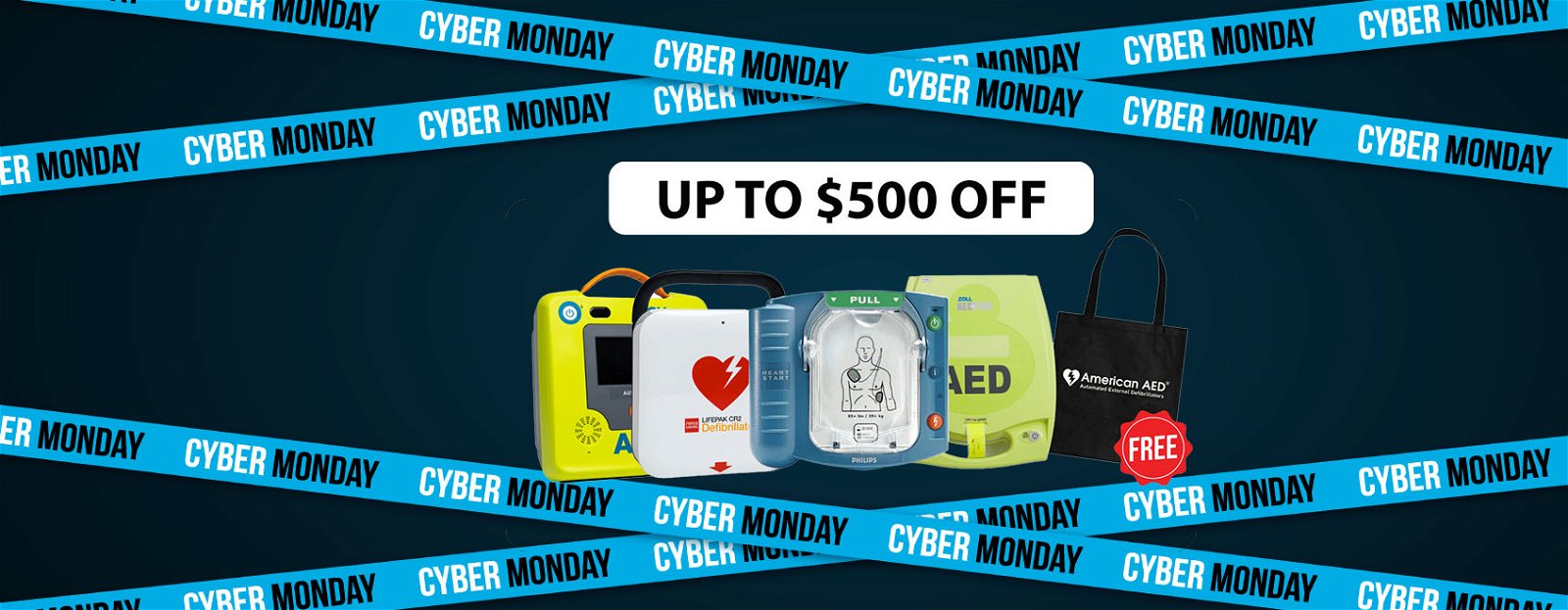 Buy AED Device - AED Defibrillators Black Friday Special