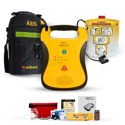 Defibtech Lifeline AED Complete Defibrillator Package - American AED