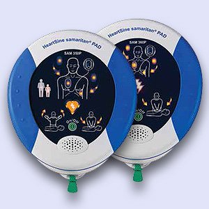 Heartsine Samaritan PAD 350P or 360P Defibrillator
