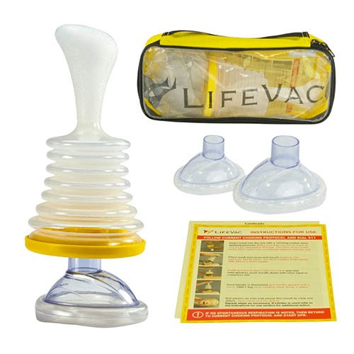 LifeVac Adult and Child Non-Invasive Choking First Aid Home Kit 2 Pack —  Beach Camera