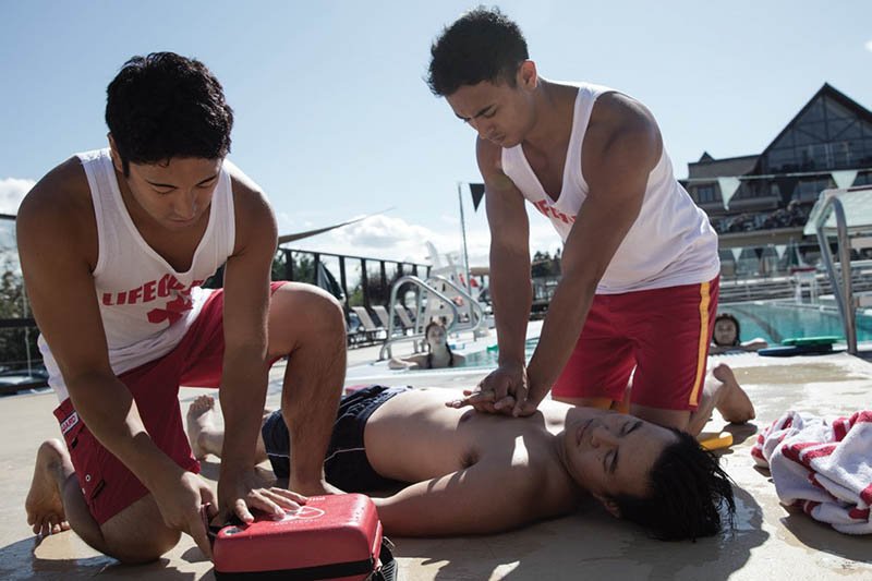 Philips HeartStart FRx AED Used By Lifeguards