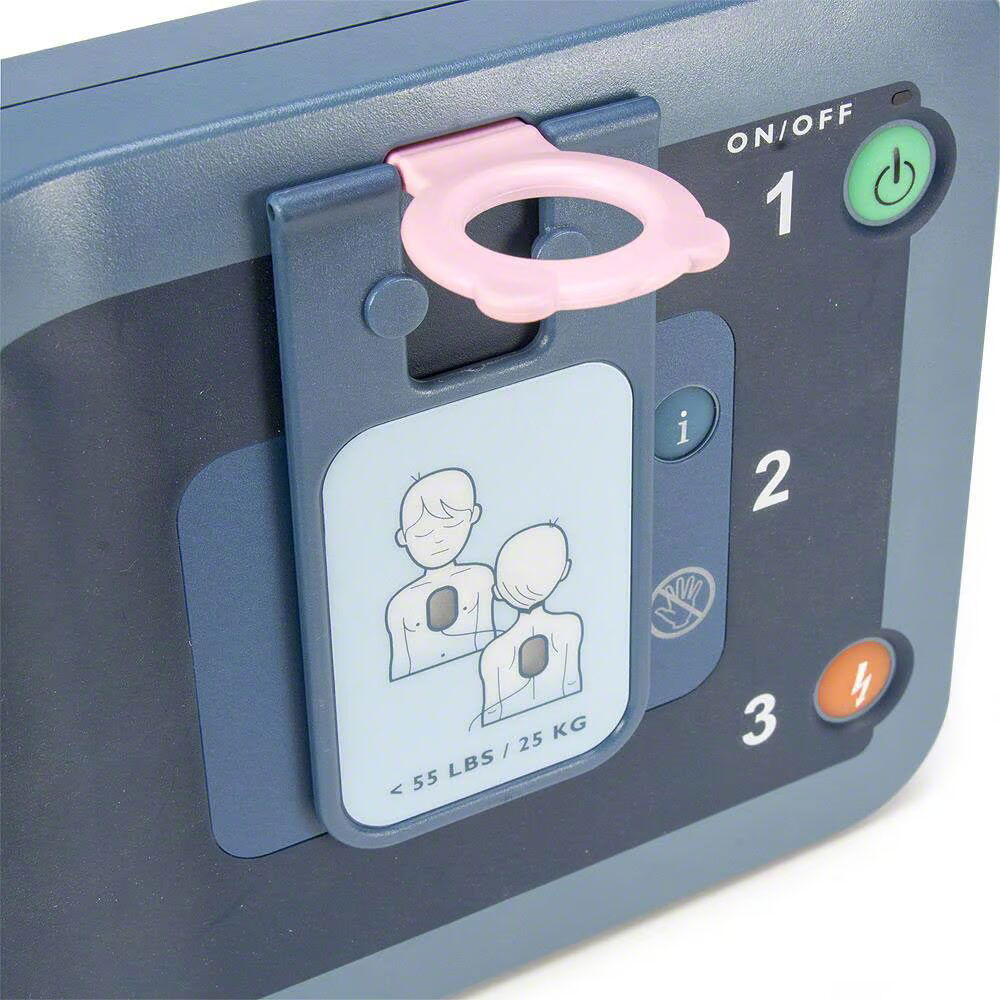 Philips HeartStart FRx Infant/Child Key Inserted