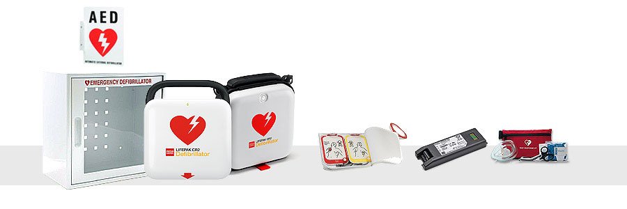 Physio Control LIFEPAK CR 2 - Complete AED Package