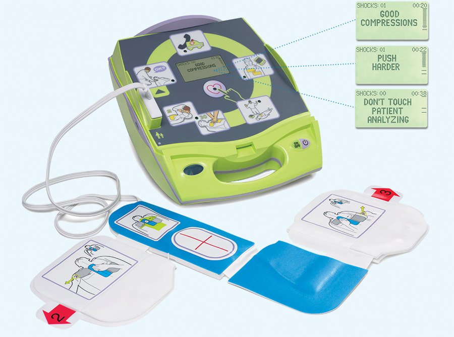 ZOLL AED Plus with Real CPR Help